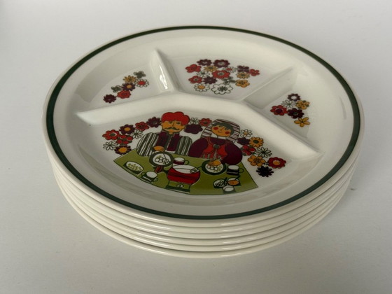 Image 1 of Folklore Noorwegen keukenset van 6