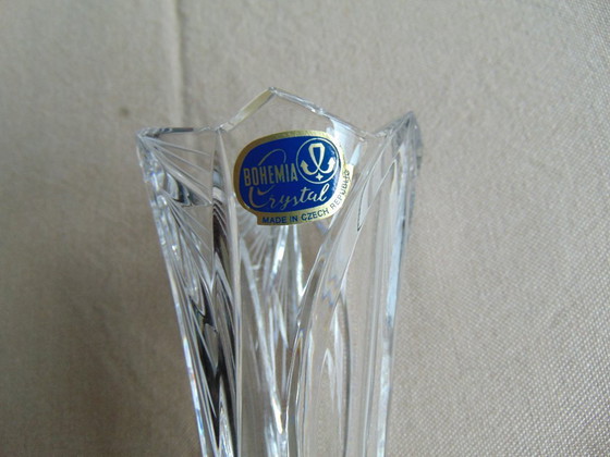 Image 1 of Geslepen vaasje Bohemia Crystal