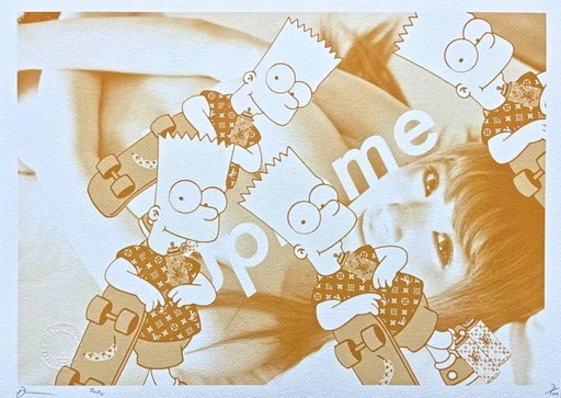 Death NYC - Bart Simpson et Supreme - Édition limitée avec certificat