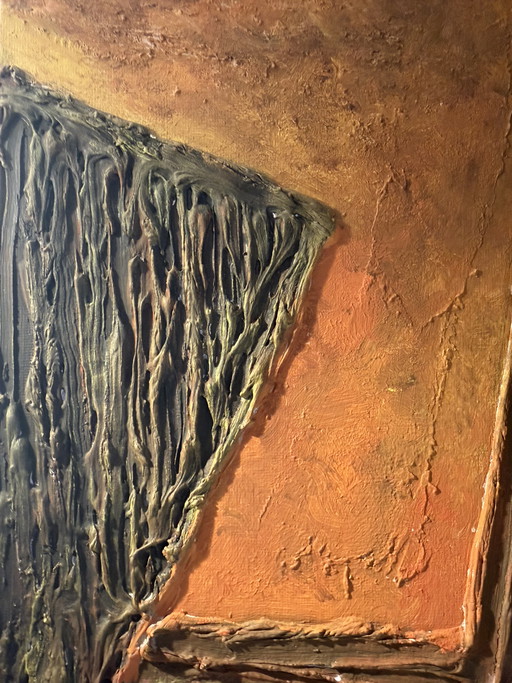 

TERRA // 01 — Heavy Impasto Relief
