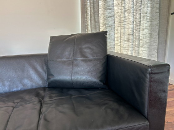 B&B Italia George – Antonio Citterio - 3 Zit Sofa (2005) In Uitzonderlijk Mooie Staat incl. Lederen Kussen (photo 6 of 8)