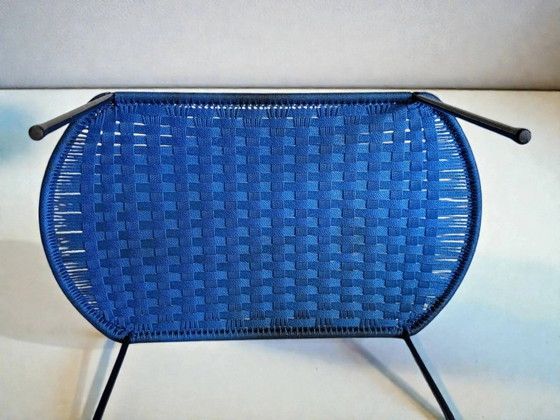 Nylon Draht Couchtisch – Couchtische, Metal, Vintage (photo 2 of 3)