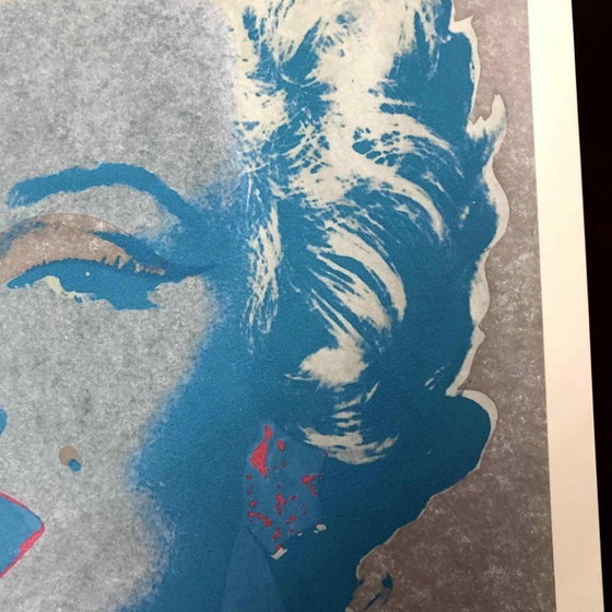 1990s After Andy Warhol "Marilyn Monroe" Lithograph – Lithographs & prints, Paper (photo 5 of 11)