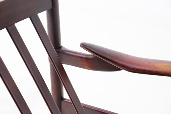 Set di poltrone lounge moderniste di BEKA, anni '60 – Legno, Pelle (photo 12 of 15)