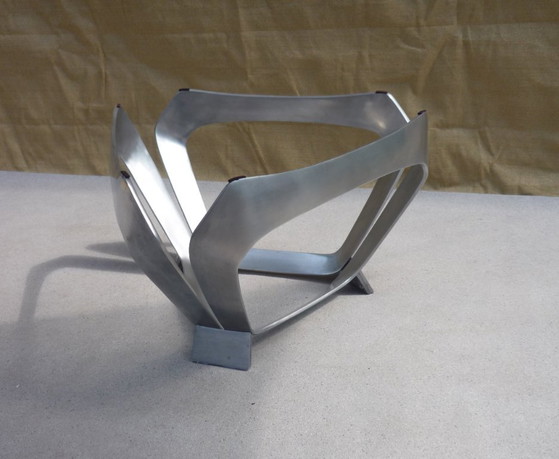 Tavolino da caffè in alluminio Knut Hesterberg – Ronald Schmitt, Tavolini da caffè, Aluminium (photo 8 of 9)