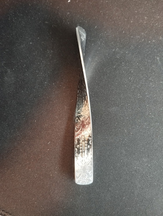 Image 1 of 10x KLM Marcel Wanders turbine fan-shaped spoons