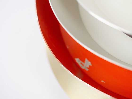 Image 1 of Pair of 2 Swedish Vintage Pendant Lamps Trava by Carl Thore, Granhaga, 1960s