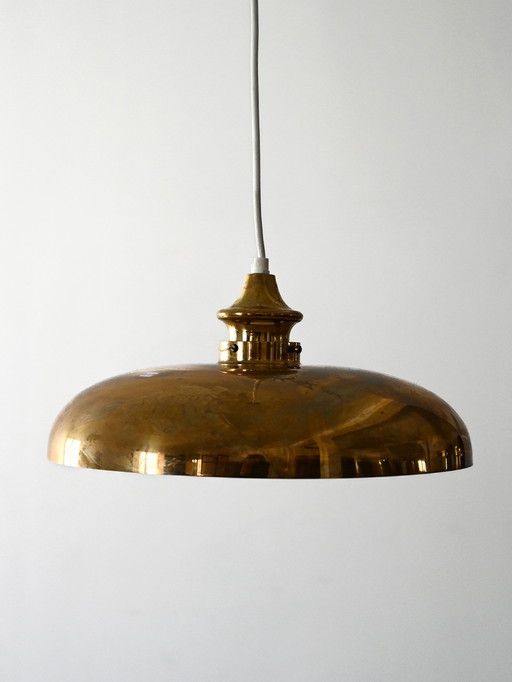 Lampe suspendue en laiton par Hans-Agne Jakobsson pour Markaryd