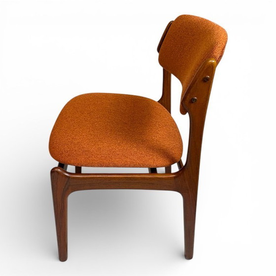 Image 1 of Ensemble de 4 chaises Erik Buch modèle 049