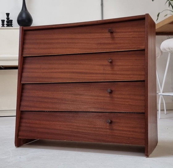 Image 1 of Mid Century schoenenkast
