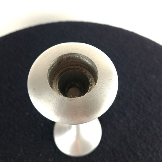 Image 1 of Vintage Ikea kandelaar Kägla Carl Öjerstam aluminium