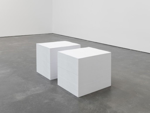 Felix Gonzalez-Torres – “Somewhere / Nowhere better than this place” – par de hojas, de la Cruz Collection Miami 2016