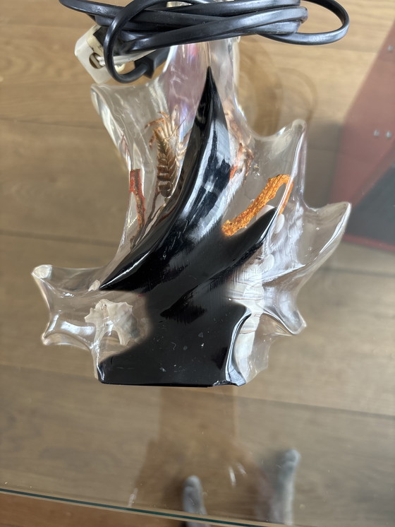 Image 1 of Vintage Raisin Sea life Table lamp,  a. 1970s