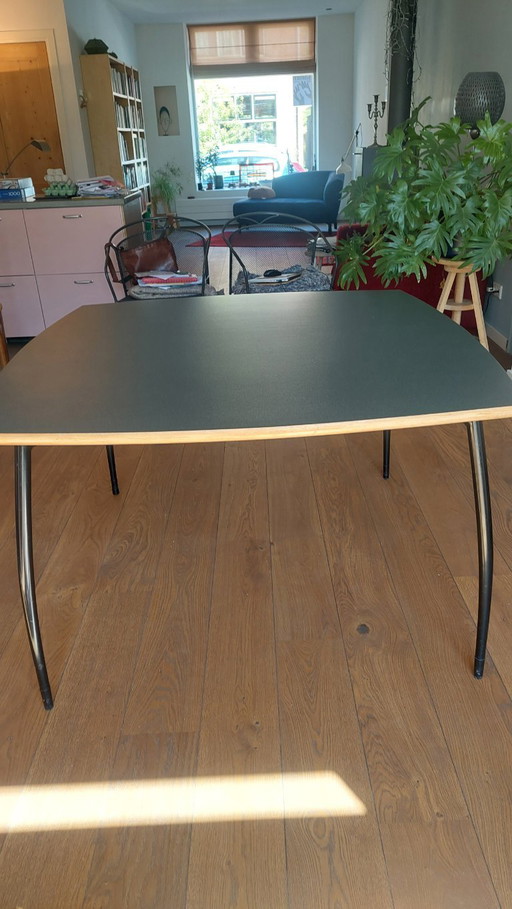 Designer dining table Hennie de Jong 120 x 120 cm