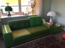 Vitra Polder sofa compact with Hocker set of 2