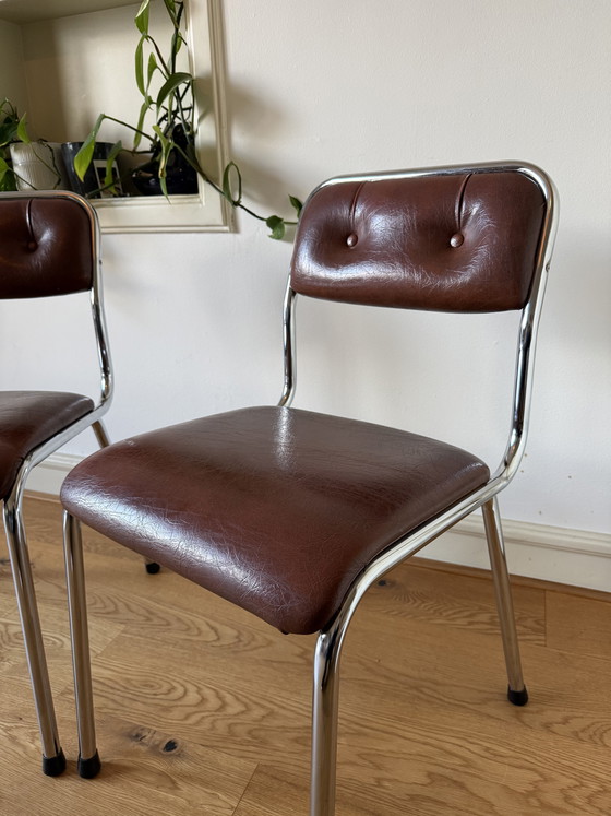 Image 1 of Sedie vintage Tavo con struttura tubolare