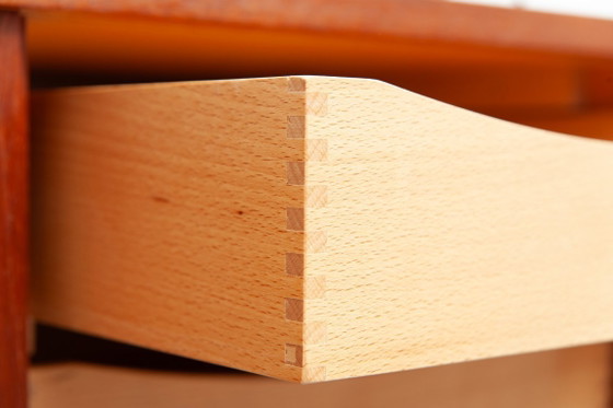 Image 1 of String teak wall sideboard by Kajsa & Nisse Strinning, 1950s