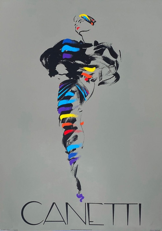 Image 1 of Michel CANETTI Suzanna serigrafía 1988