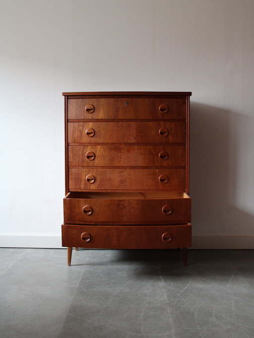 Cómoda danesa vintage de teca