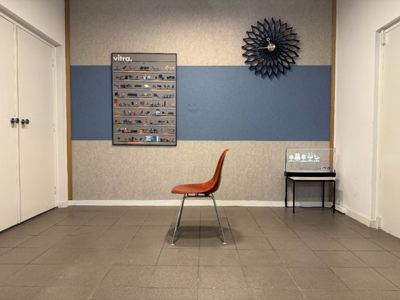 Image 1 of Herman Miller | Charles & Ray Eames | DSX | Terracotta Fiberglass – Chrome steel base | 6x