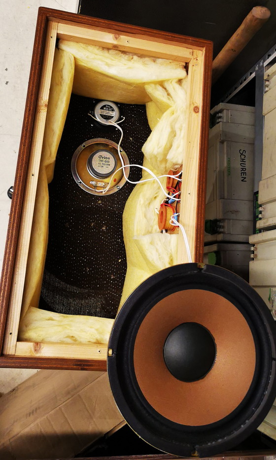 Image 1 of Set di altoparlanti retrò vintage