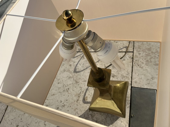 Image 1 of Massief messing tafellampen