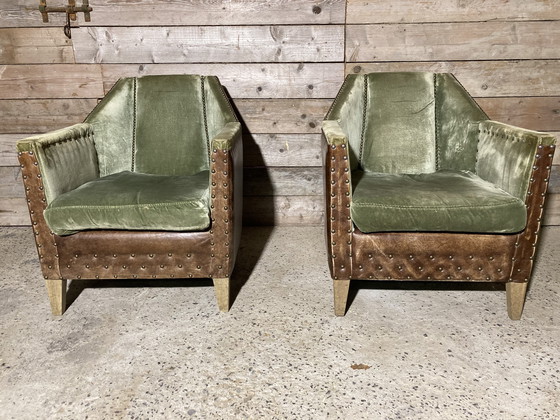 Image 1 of Französischer Art-déco-Sessel aus den 1930er Jahren