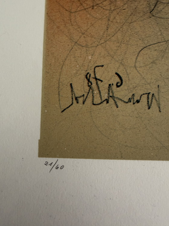 Image 1 of Paul Wunderlich lithograph 1978 (edition 60)