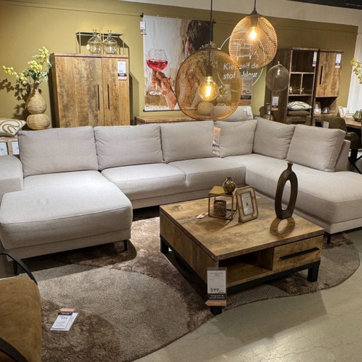 Partona - Naturstoff – Pronto Wonen, hoekbanken, Textile, Lambskin