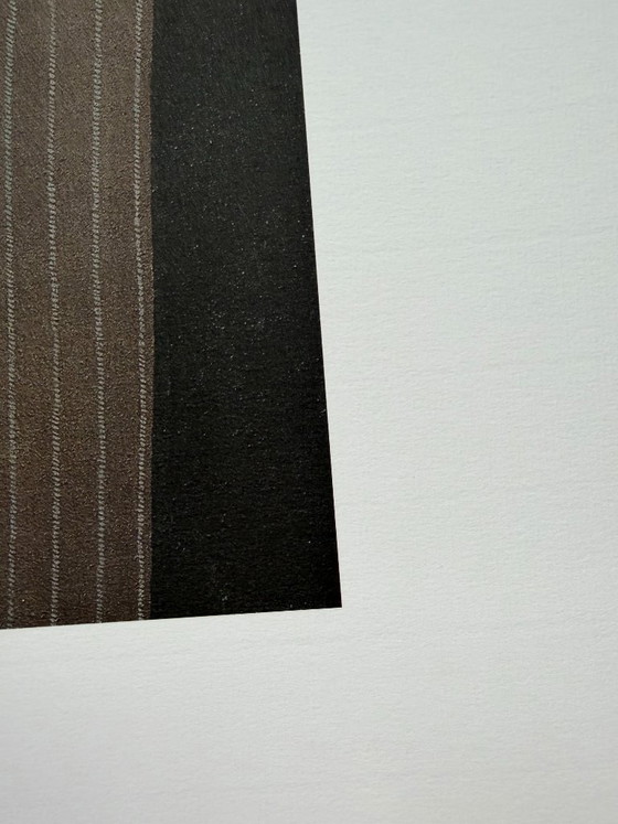 Image 1 of Domenico Gnoli (1933-1970), Gestreepte broek, 1969, copyright Marzia Gnoli, 1994, Gedrukt in Nederland