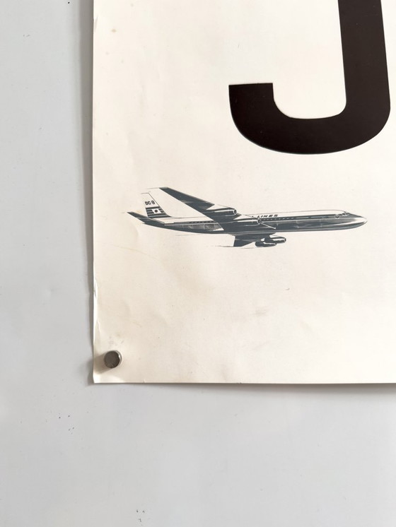 Image 1 of ✈️ Japon — Au sanctuaire Kasuga, Nara – 1961 – Affiche originale de Japan Airlines (JAL) | 100,5 × 62,5 cm | Japon
