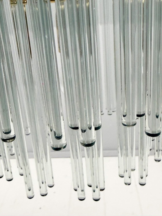 Image 1 of Mid-century chandelier/ceiling lamp by Gaetano Sciolari, Murano, Italy, 1970s.