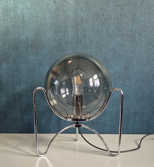 Vintage Table Lamp / Space Age Tripod / 1960s