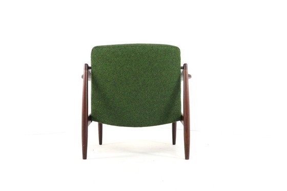 Image 1 of Hartmut Lohmeyer voor Wilkahn fauteuil vintage gestoffeerd