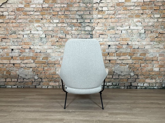 Hem Hai Lounge Chair - light grey | Luca Nichetto – Armchairs, Metal, Textile (photo 6 of 16)