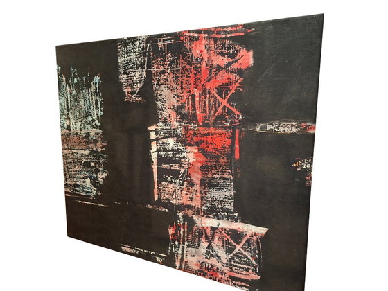 Image 1 of Tempera on large canvas