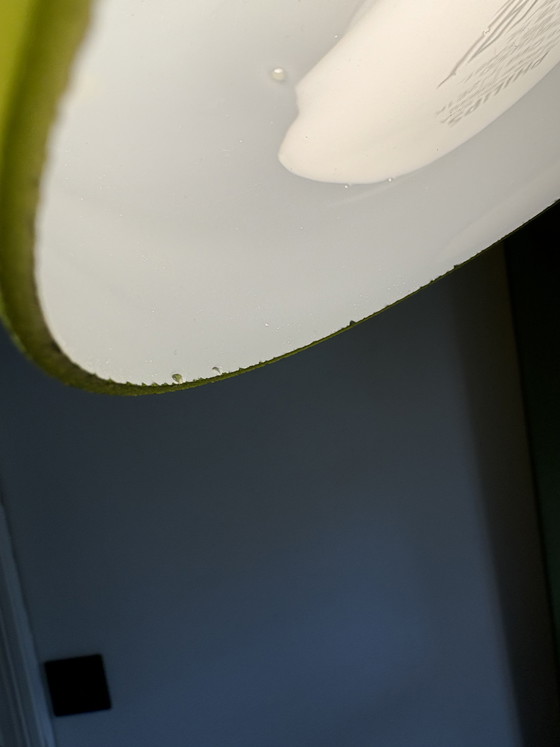 Image 1 of Lampada a sospensione Targetti Sankey in vetro opalino verde