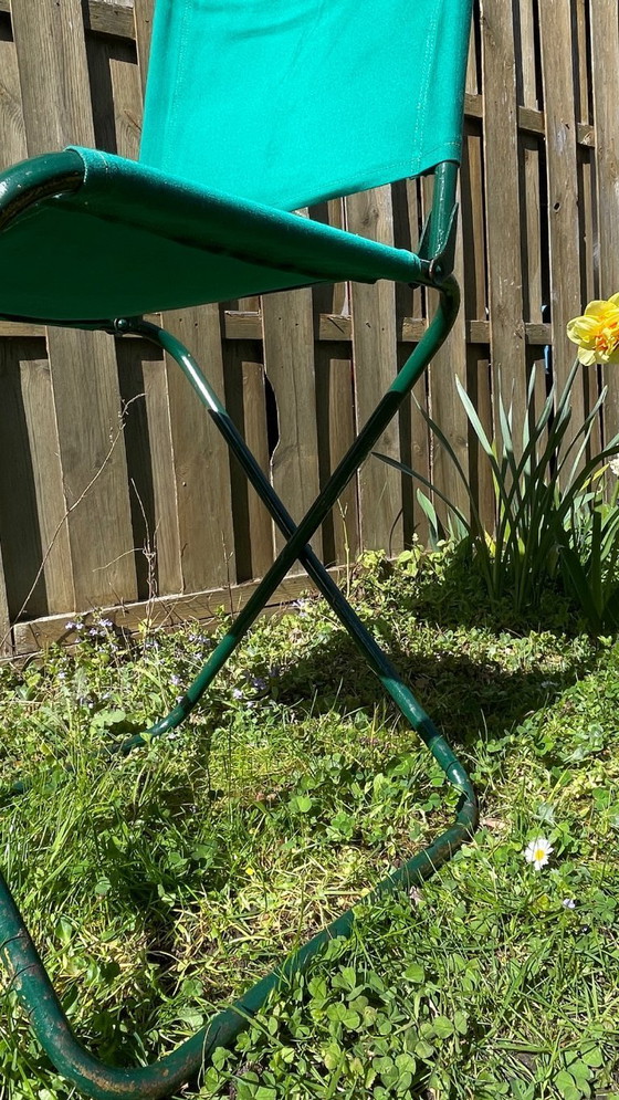 Image 1 of CHAISE pliante CAMPING Vintage