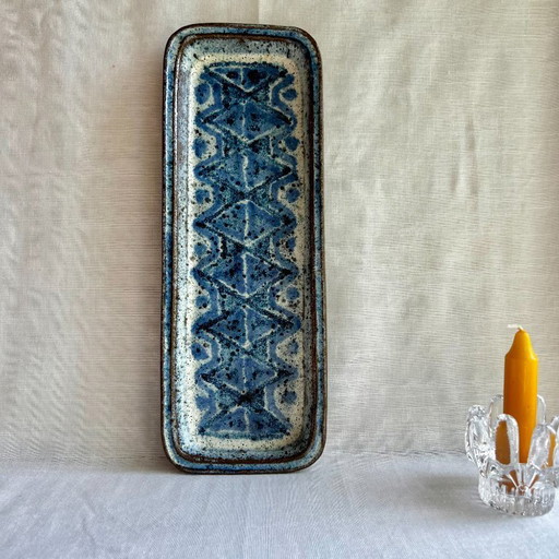 Dänische Wandtafel aus Keramik aus den 1950er Jahren von Herluf Gottschalk Olsen für Illum Bolighus