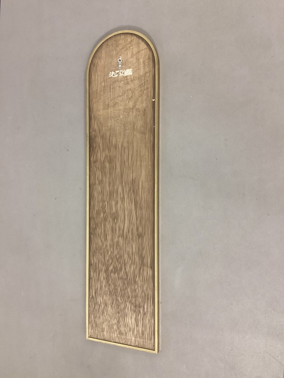 Image 1 of Grote facet geslepen Deknudt spiegel met vergulde lijst vintage 