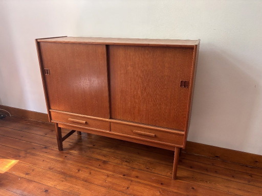Vintage wooden sideboard