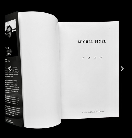 Michel Pinel - Eden 2009 - Rare livre photographique de collection