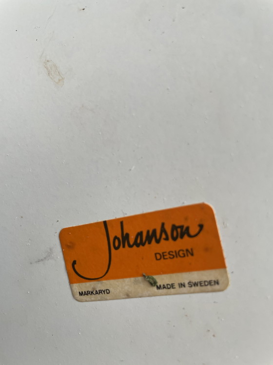 Image 1 of Tavolo da salotto vintage con tulpvoet, Johansen Design Zweden