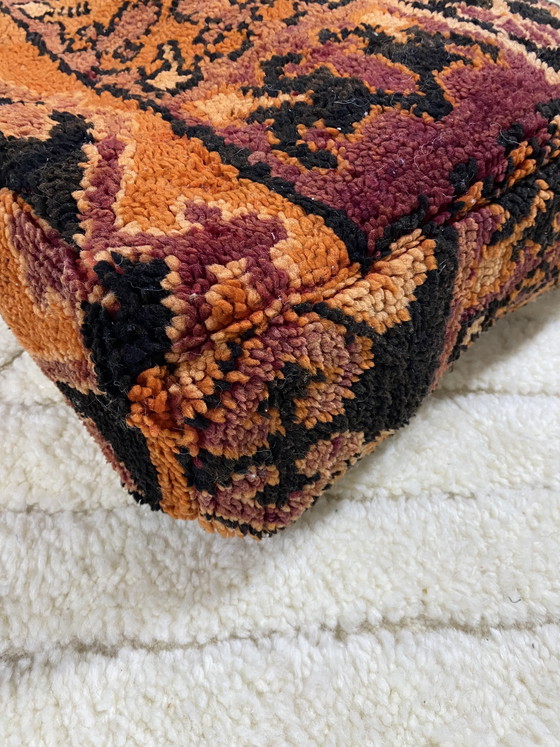 Image 1 of Puf bereber (100% hecho a mano)