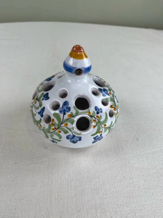 Cuadro de flores antiguo – Jarrones, Porcelain, Bohemian (photo 6 of 7)