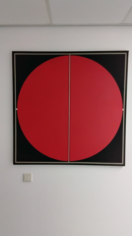 Image 1 of Lampada da poltrona con design stereo vintage e arte astratta