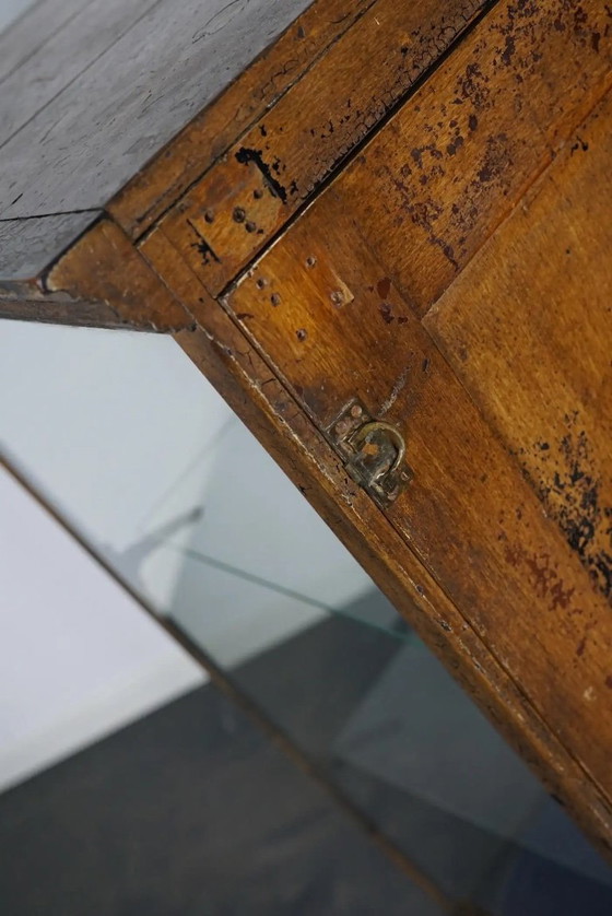 Image 1 of Escaparate victoriano de caoba pintada, finales del siglo XIX