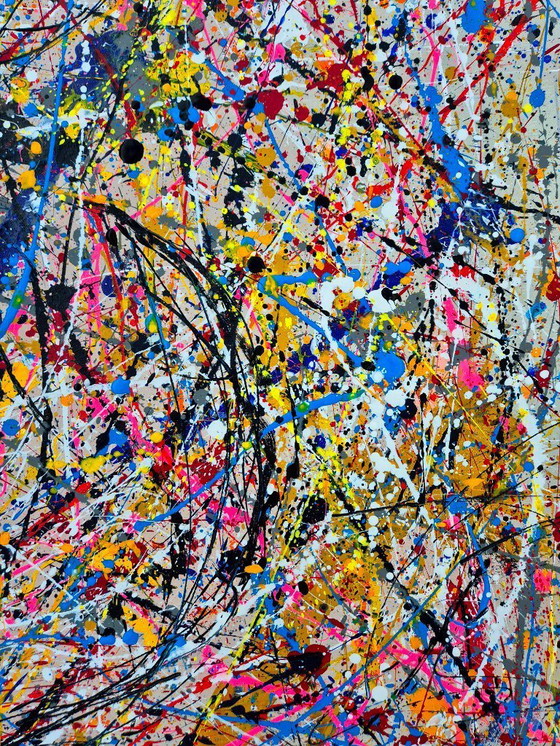 Image 1 of Jovan Srijemac (1962) - Imaginez-la parmi les couleurs