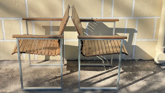 Image 1 of Pair of Esprit Karin Mobring armchairs from Ikea