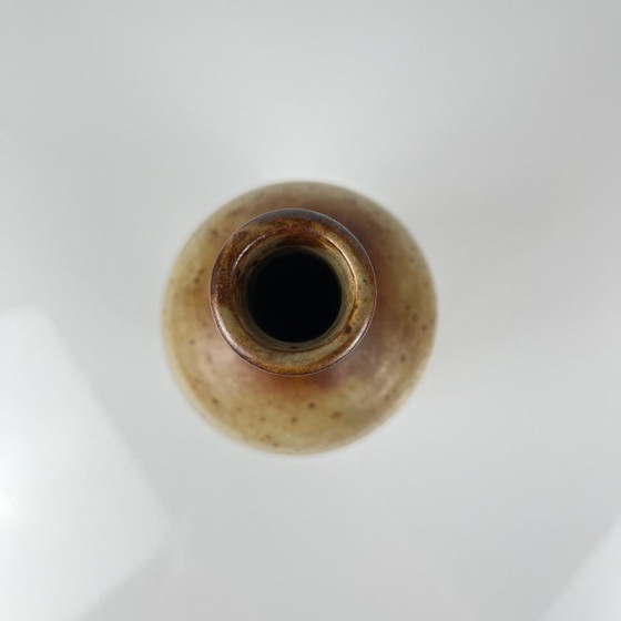 Image 1 of Duo di bottiglie in gres maculato e bordeaux